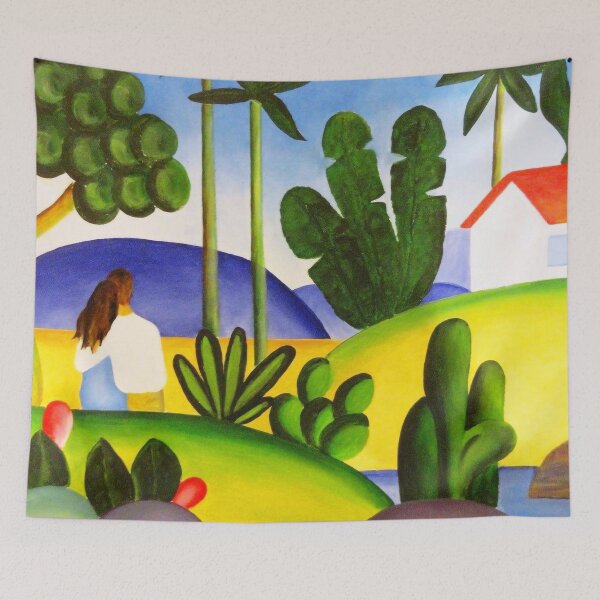 Item preview, Tarsila do Amaral Art 1886, São Paulo, Brésil designed and sold by space company ®.