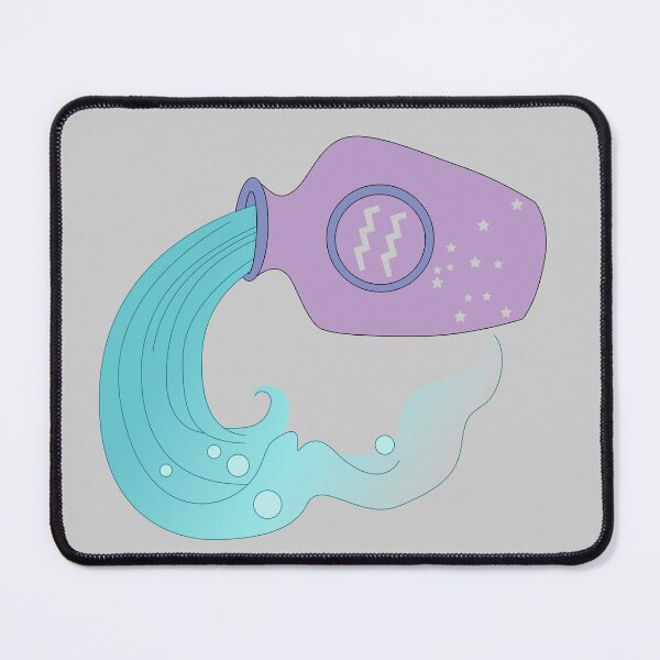 Item preview, Aquarius (Light Purple) designed and sold by Zia Frazier.