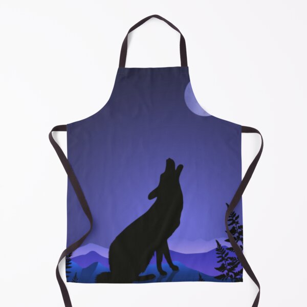 Item preview, Wolf Howling At The Moon V1 designed and sold by The Love Quill.