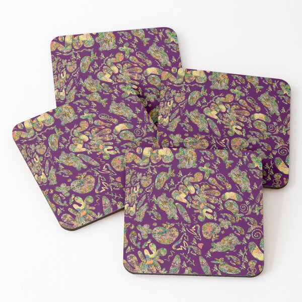 Item preview, psychedelic purple designed and sold by ABEBERMANCHUTE.