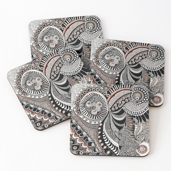 Item preview, More Zentangles (1/8) designed and sold by sabantha.