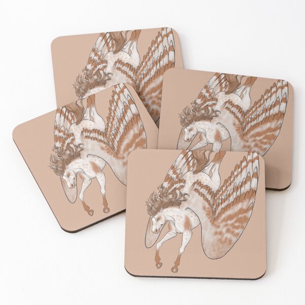 Item preview, Diving Falcon Pegasus designed and sold by Ginger Wood.