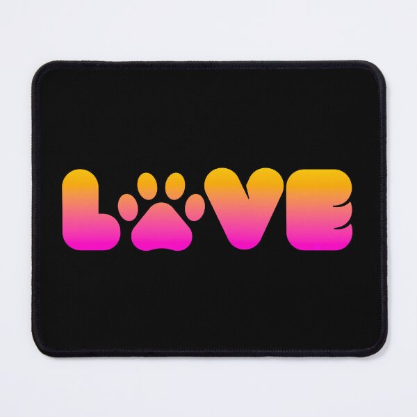 Item preview, Paw print love ombre effect designed and sold by Designbyfia.