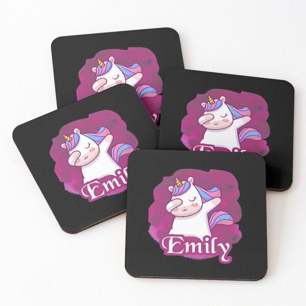 Item preview, emily name - emily unicorn designed and sold by MOONINSPIRATION.