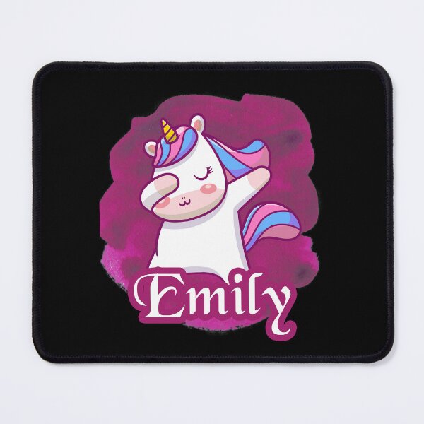 Item preview, emily name - emily unicorn designed and sold by MOONINSPIRATION.