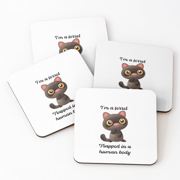 Artikelvorschau, Ich bin ein Frettchen, gefangen im menschlichen Körper entworfen und verkauft von BlackCatArtBB.