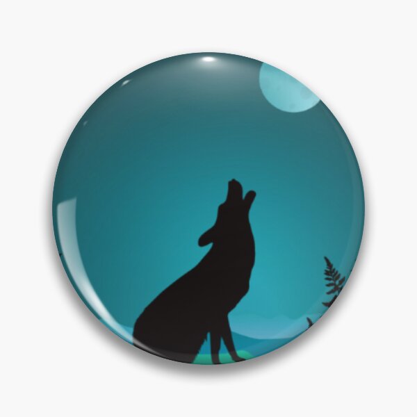 Item preview, Wolf Howling At The Moon V2 designed and sold by The Love Quill.