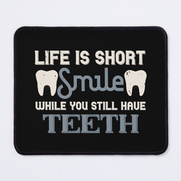 Item preview, Funny Teeth quote, dentist joke designed and sold by EnzoVectorism.