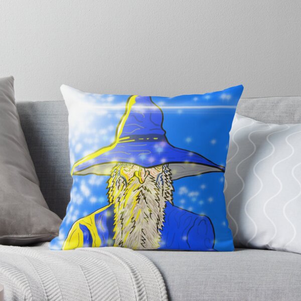 Item preview, A Wizard Casts a Spell RPG DnD Artwork designed and sold by DMcK Designs.