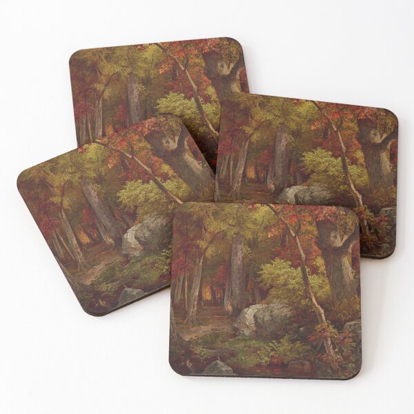 Item preview, October | William Trost Richards | 1863 American Nature Art designed and sold by CJET.