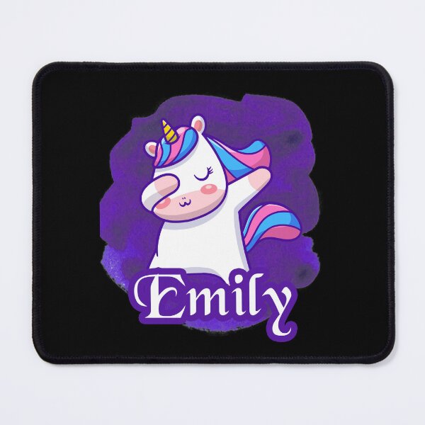Item preview, emily name - emily unicorn designed and sold by MOONINSPIRATION.