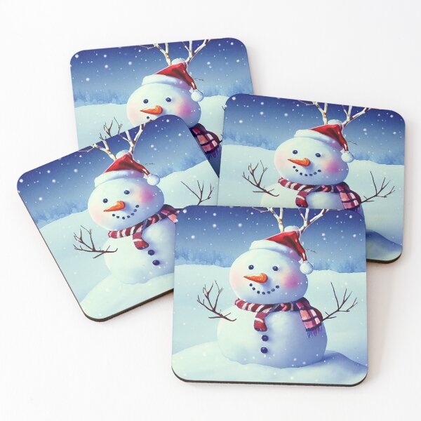 Item preview, Cute Christmas Snowman designed and sold by art8085.