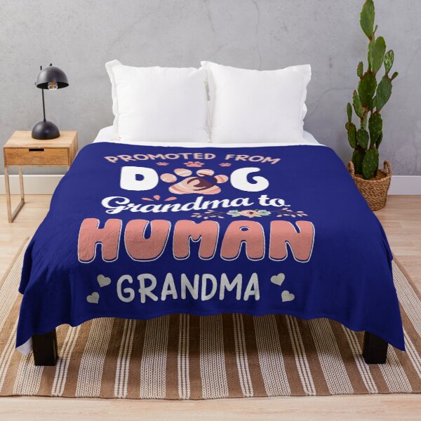 Item preview, Promoted From Dog Grandma To Human Grandma designed and sold by Simeon Dorelus.