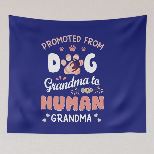 Item preview, Promoted From Dog Grandma To Human Grandma designed and sold by Simeon	 Dorelus.