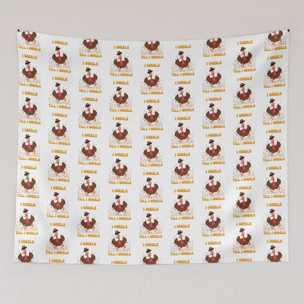 Item preview, I Gobble Till I wobble Happy Thanksgiving designed and sold by Elatty.
