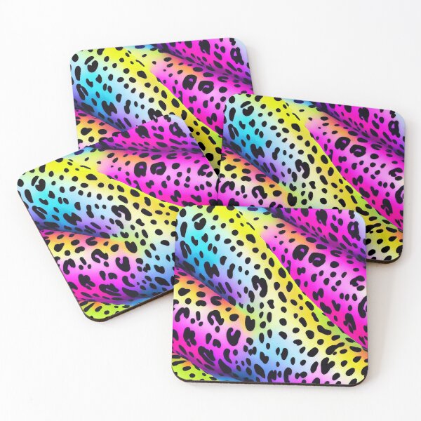 Item preview, Pink And Yellow Leopard Print designed and sold by Unicorn Trainwreck.