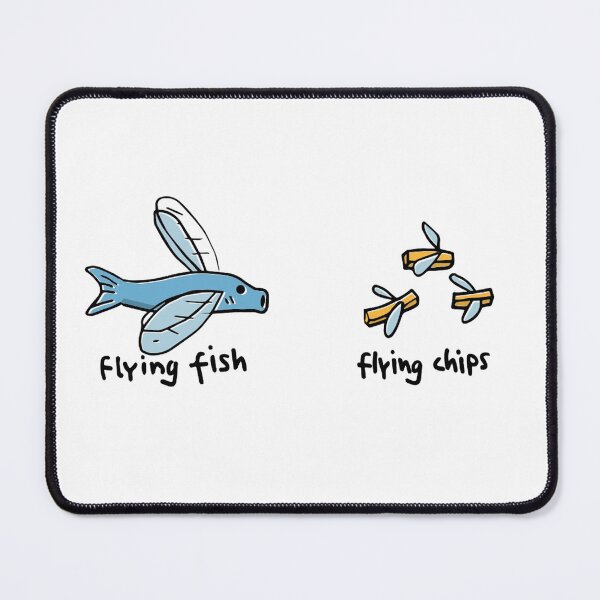 Item preview, Flying fish & chips designed and sold by Where Balloonwrangler's wrangling occours.