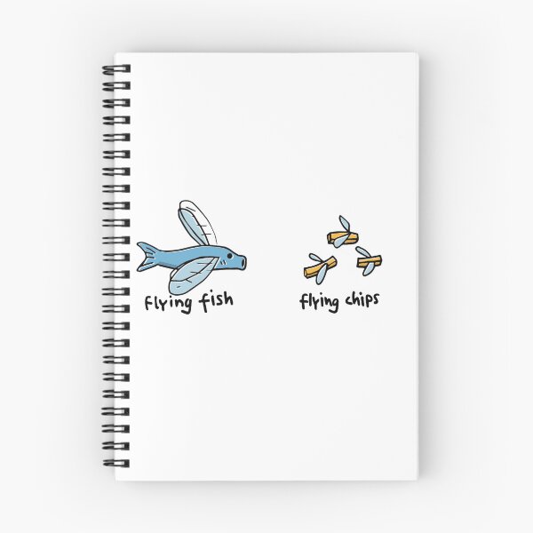 Item preview, Flying fish & chips designed and sold by Where Balloonwrangler's wrangling occours.