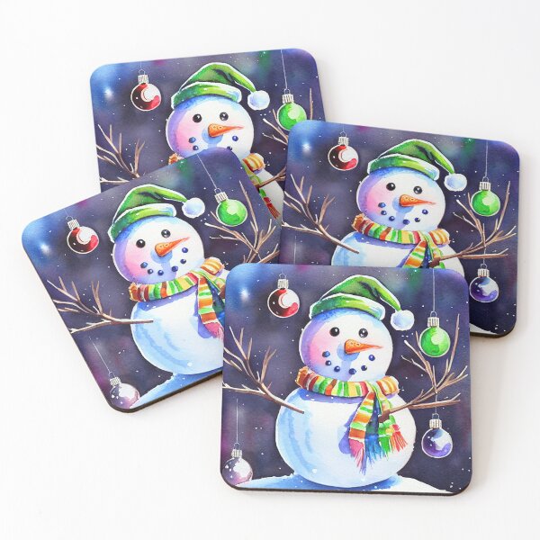Item preview, Cute Christmas Snowman designed and sold by art8085.