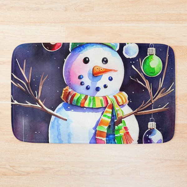 Item preview, Cute Christmas Snowman designed and sold by art8085.