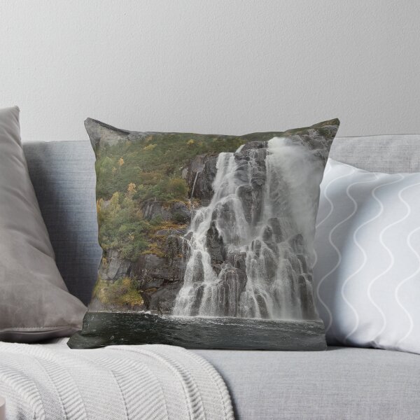 Item preview, Fjord Waterfall in October designed and sold by ssmathers.