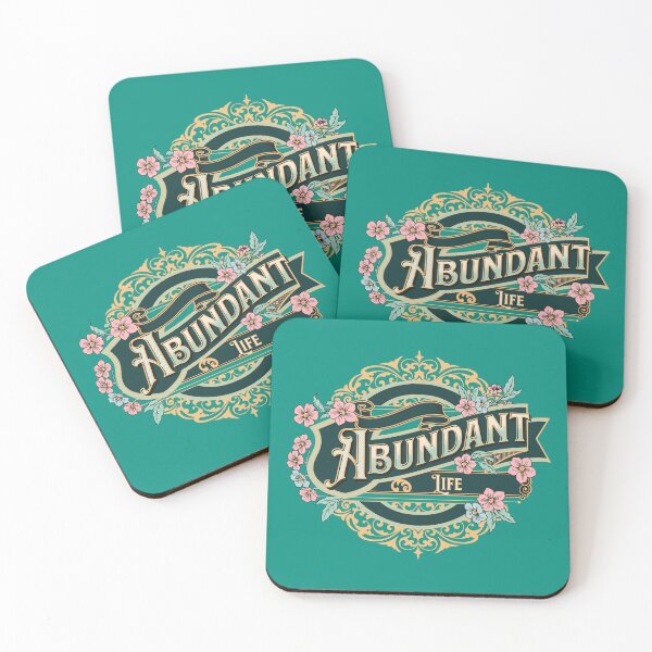 Item preview, Vintage Design Abundant Life Gold designed and sold by ljgift.