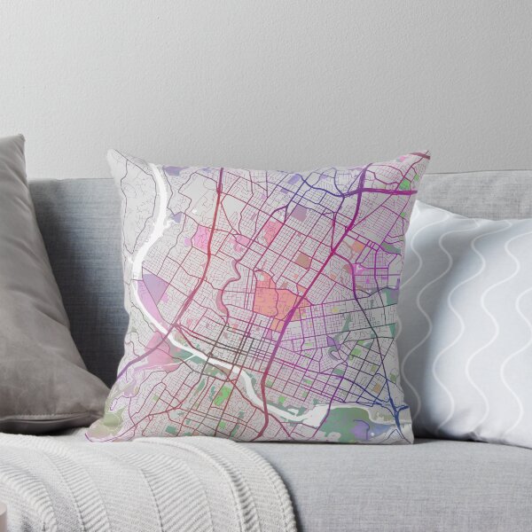 Item preview, Austin Map, USA City Texas, Travel, Traveler Gift  designed and sold by TheRedFinch.