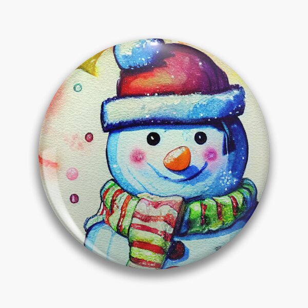 Item preview, Cute Christmas Snowman designed and sold by art8085.