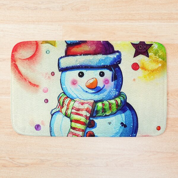 Item preview, Cute Christmas Snowman designed and sold by art8085.