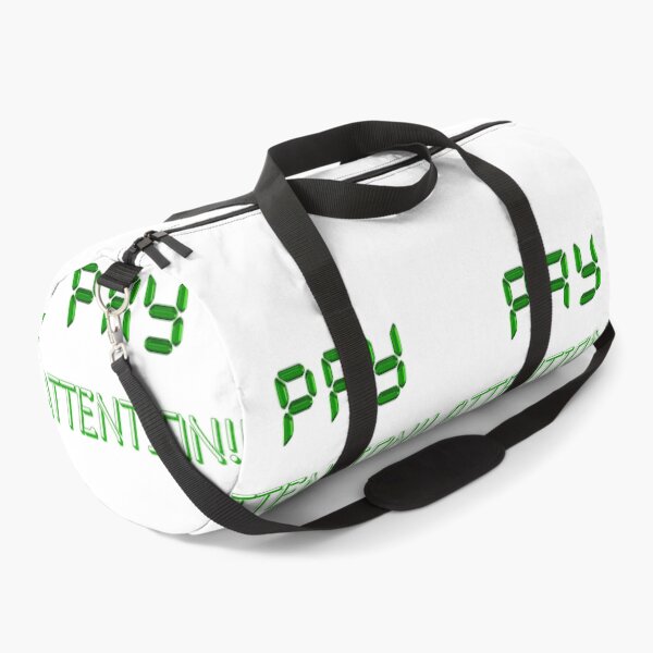 Item preview, Copy of Pay Attention-Solid-White Background  designed and sold by Trendi61.