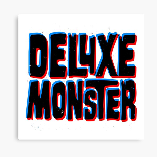 Deluxe Monster Canvas Print