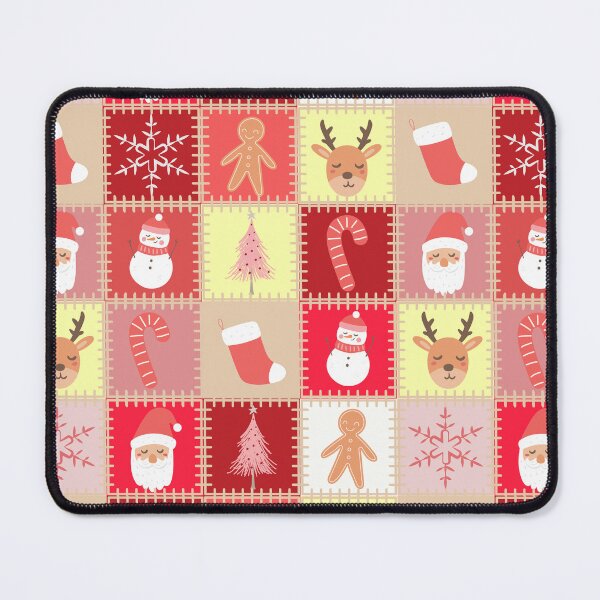Item preview, Christmas Patchwork Pattern designed and sold by Lyssarien.