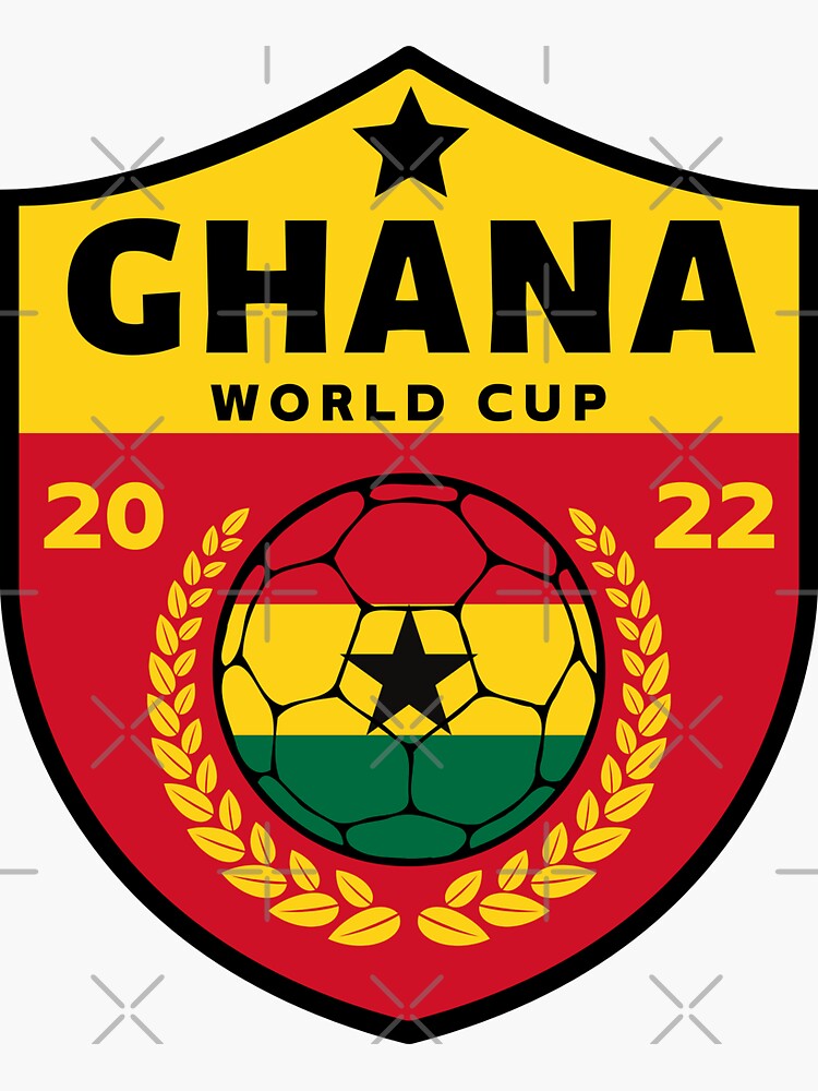 "Ghana World Cup" Sticker for Sale by Footballomatic Redbubble