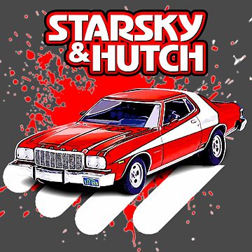 Ford Gran Torino - Starsky & Hutch Art Print by MorganBerder