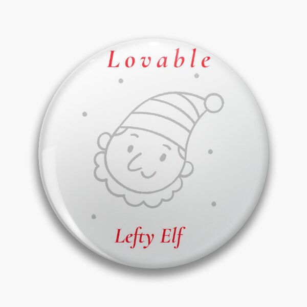Item preview, Loveable Lefty Elf designed and sold by Leftyshop.