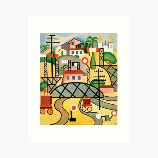 Item preview, Tarsila do Amaral Art 1886, São Paulo, Brésil designed and sold by space company ®.