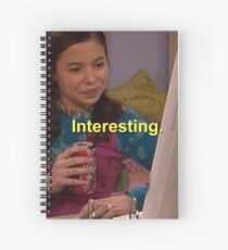 Cuaderno de espiral MEGAN "INTERESANTE" MEME (DRAKE & JOSH)