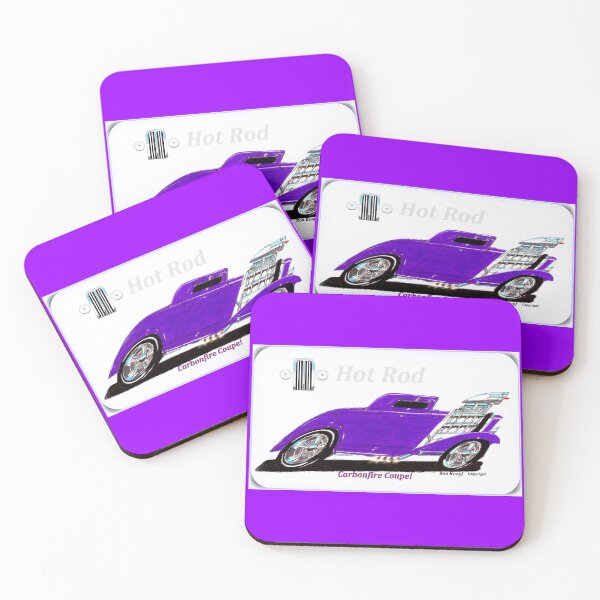 Item preview, Arte de Hot Rod // ¡Carbonfire Coupe! designed and sold by Imagin8er.