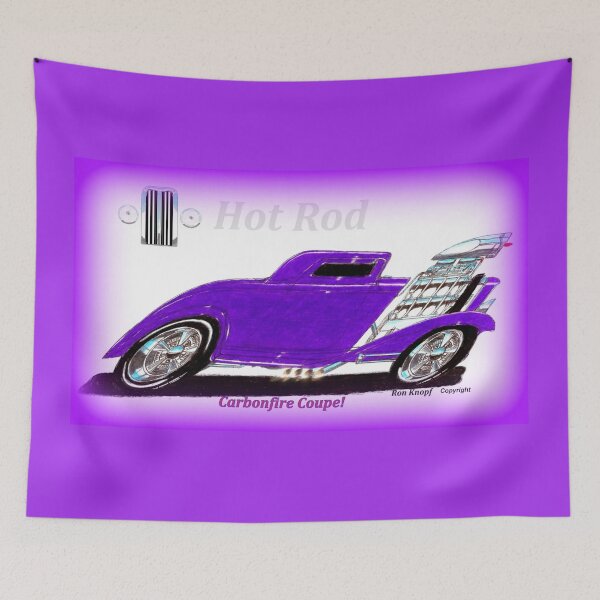 Item preview, Hot Rod Art  //  Carbonfire Coupe! designed and sold by Imagin8er.