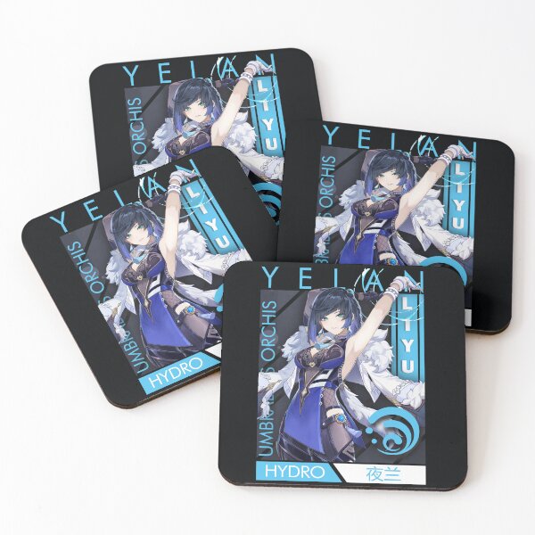 Item preview, Yelan - Genshin Impact designed and sold by cantinhonifty.
