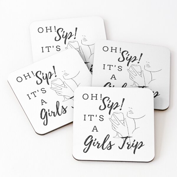 Item preview, Oh Sip! It's a Girls Trip designed and sold by TrendyTribe.
