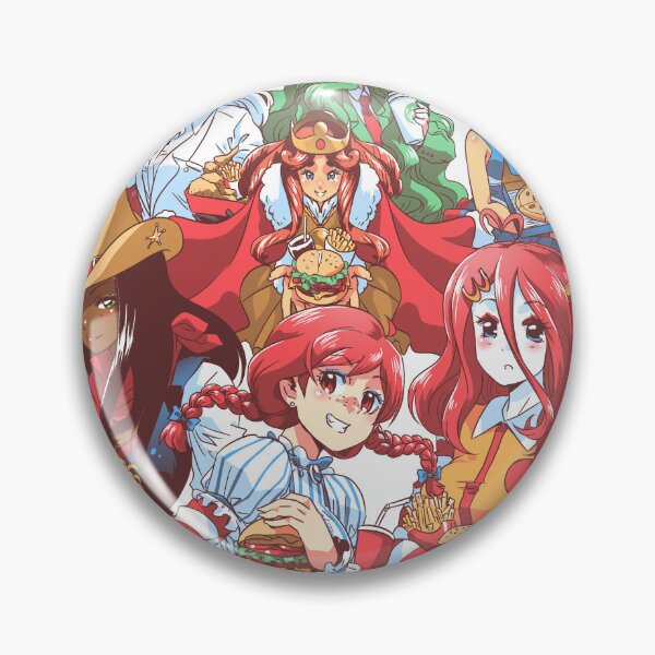 Item preview, Fast Food Waifus designed and sold by coinbox tees.