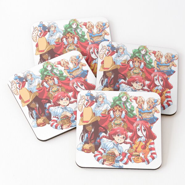 Item preview, Fast Food Waifus designed and sold by coinbox tees.