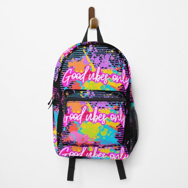 Item preview, vibrant neon good vibes only designed and sold by TjsDesignsnMore.