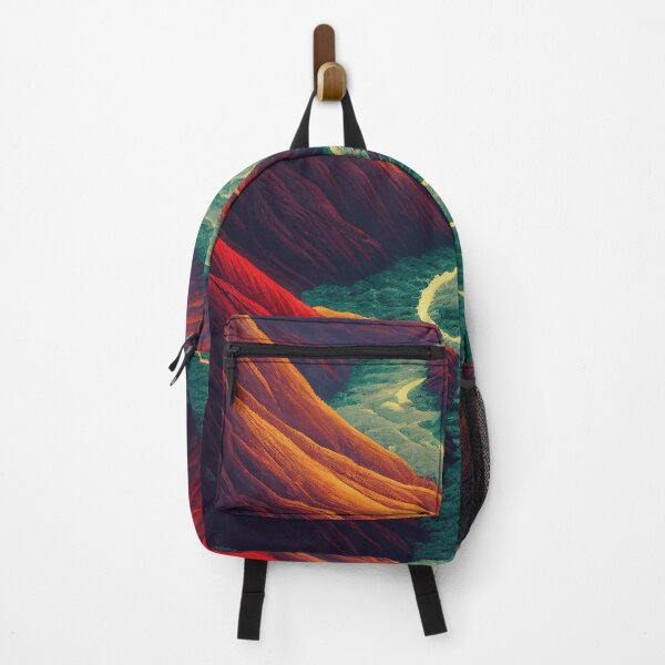 Item preview, River Running Through Valley Of Mountains , Beautiful Painting designed and sold by mariavision.