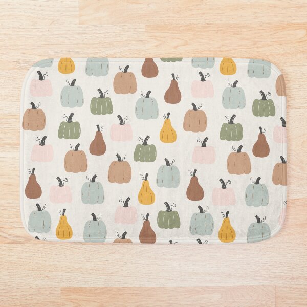 Item preview, Hello Autumn Fall Seasonal Pumpkins Muted Colors designed and sold by * Jennadesigns.