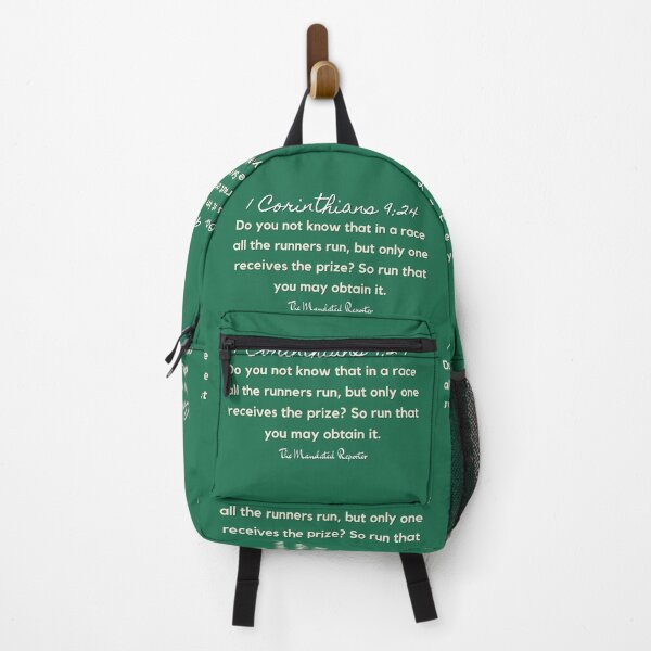 Item preview, Marathon Race Scripture Quote I Corinthians 9:24 - Green designed and sold by TheReporter1.