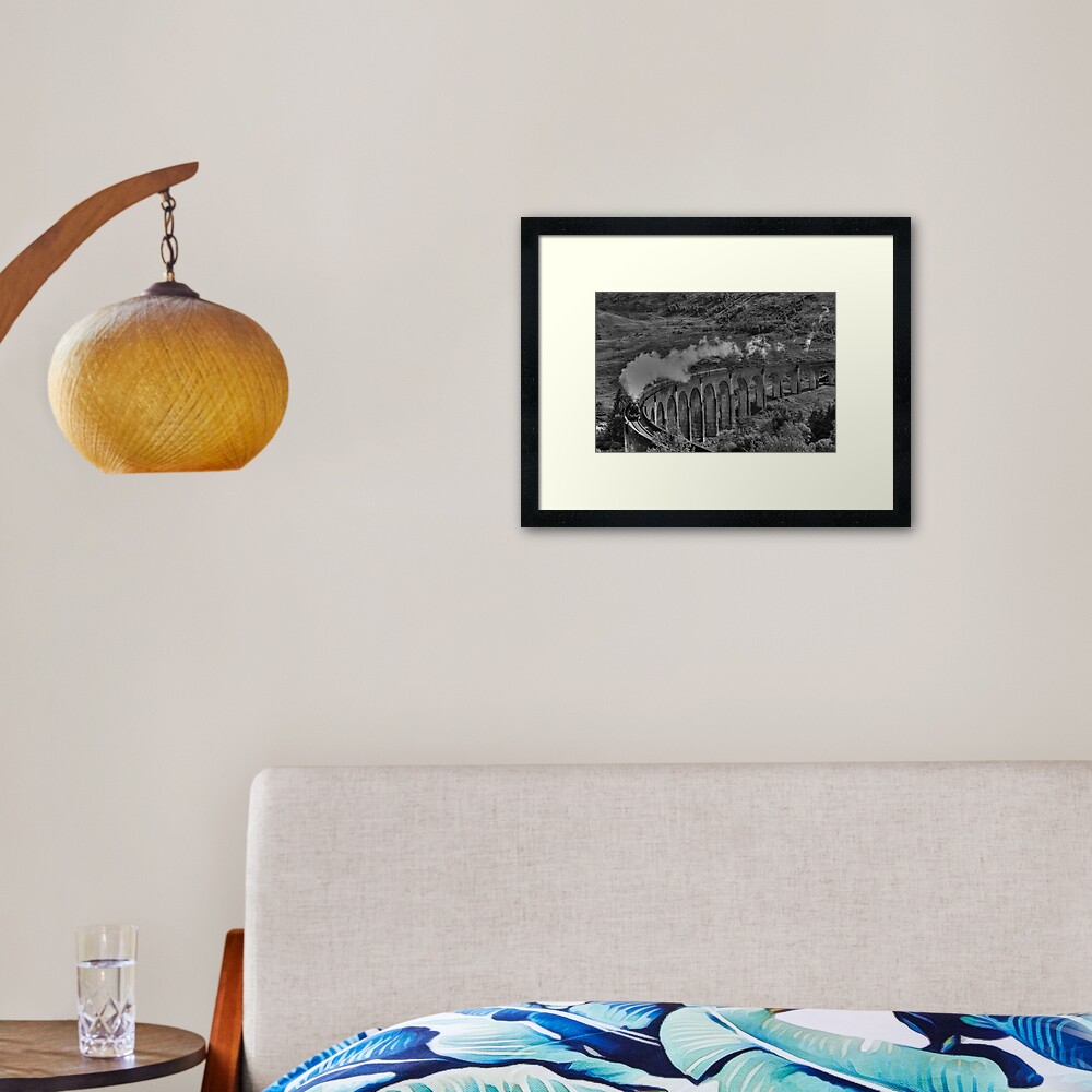 The Jacobite Steam Train. Framed Art Print