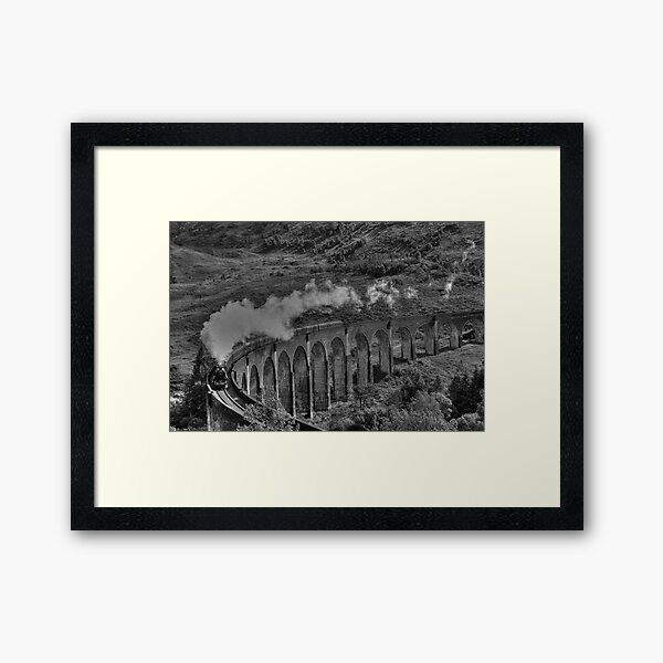 The Jacobite Steam Train. Framed Art Print