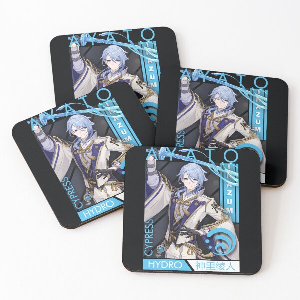 Item preview, Ayato - Genshin Impact designed and sold by cantinhonifty.